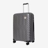 Hard Shell Suitcase ENZO NORI PORTO 68 cm ultra light Polypropylene Gray