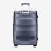 Trolley ENZO NORI PARIS 77 Polycarbonate Aluminium Frame Blau