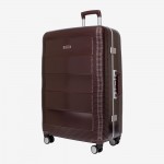 Trolley ENZO NORI PARIS 77 Polycarbonate Aluminium Frame Burgundy