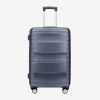 4-Rollen Trolley ENZO NORI PARIS 67 Polycarbonate Aluminium Frame Blau