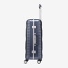 4-Rollen Trolley ENZO NORI PARIS 67 Polycarbonate Aluminium Frame Blau