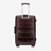 4-Rollen Trolley ENZO NORI PARIS 67 Polycarbonate Aluminium Frame Burgundy