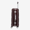 4-Rollen Trolley ENZO NORI PARIS 67 Polycarbonate Aluminium Frame Burgundy