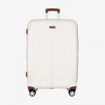 Large suitcase ENZO NORI LONDON 76 cm Polypropylene Beige