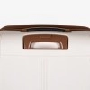 4 Wheeled Suitcase ENZO NORI LONDON 76 cm Polypropylene Beige