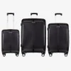 Suitcase set ENZO NORI LONDON Polypropylene Black