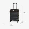 Handgepäckkoffer ENZO NORI MIX 53 сm ABS Polyester Schwarz