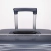 4-Rollen Trolley ENZO NORI PARIS 67 Polycarbonate Aluminium Frame Blau