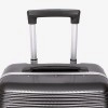 Cabin luggage ENZO NORI PARIS 53 cm Polycarbonate + Alluminium Frame Grey