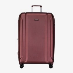 Hard Shell Suitcase ENZO NORI PRIDE 76 cm Expandable Polycarbonate Burgundy