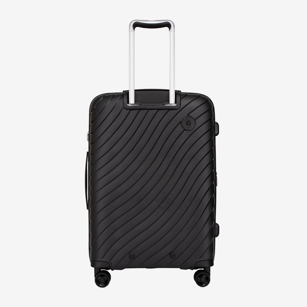 Ultraleichter Koffer ENZO NORI PORTO 68 cm Polypropylen Schwarz