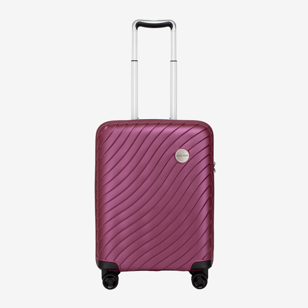 Handgepäckkoffer ENZO NORI PORTO 55 cm ultra leicht Polypropylen Lila