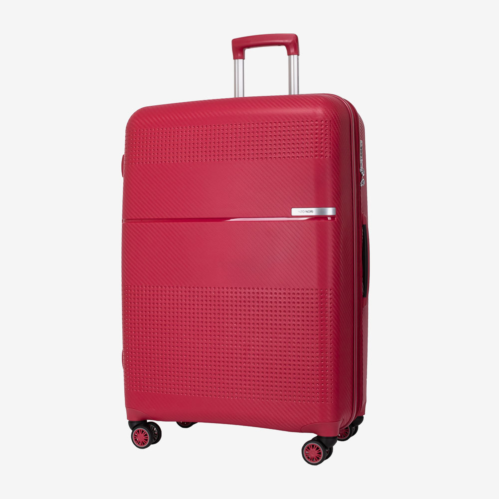 Großer Koffer ENZO NORI SPACE 76 cm Polypropylen Rot