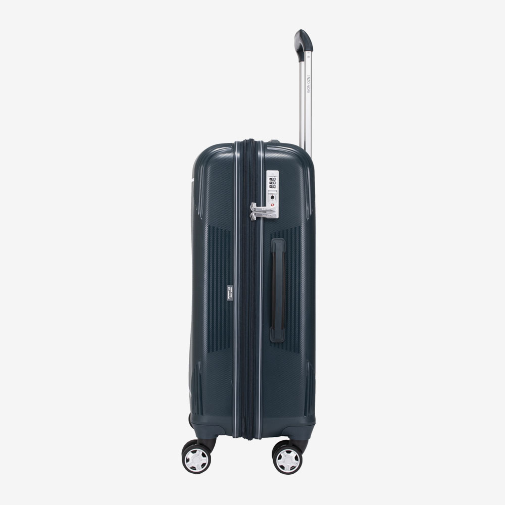 Hard Shell Suitcase ENZO NORI LONDON 68 cm Expandable Polypropylene Blue